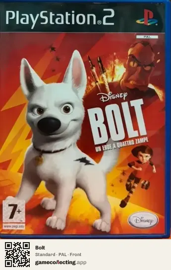 Bolt PlayStation 2, PAL box front