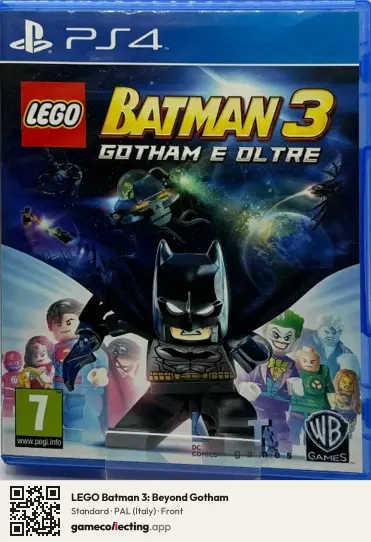 LEGO Batman 3: Beyond Gotham PlayStation 4, Italy box front