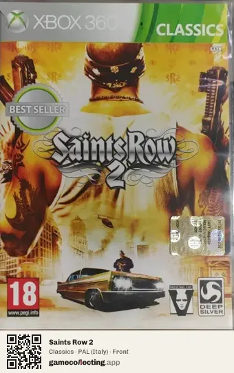 Saints Row 2 Xbox 360, Italy box front