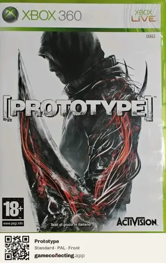 Prototype Xbox 360, PAL box front