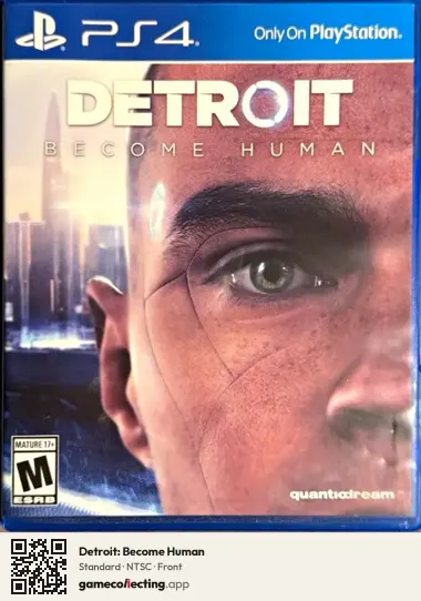 Detroit: Become Human PlayStation 4, NTSC box front