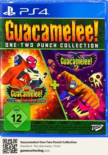 Guacamelee! One-Two Punch Collection PlayStation 4, Germany box front