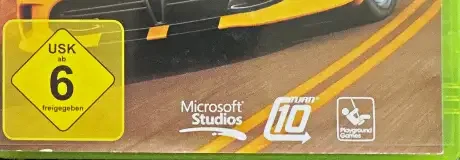 Forza Horizon, the USK square on its front