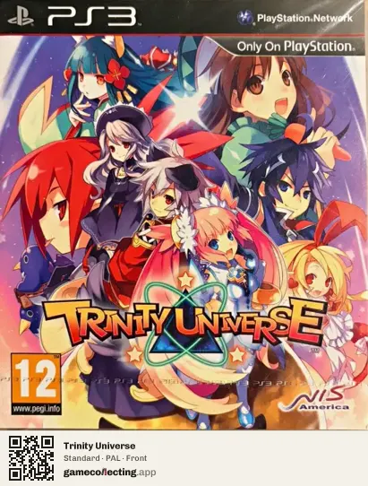 Trinity Universe PlayStation 3, PAL box front