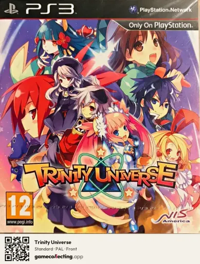 Trinity Universe PlayStation 3, PAL box front