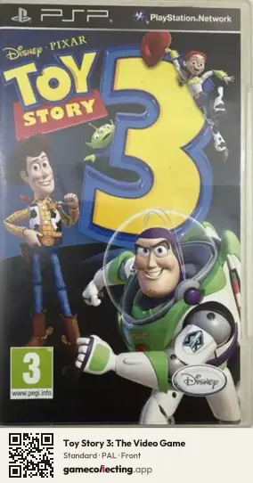 Toy Story 3: The Video Game PlayStation Portable, PAL box front