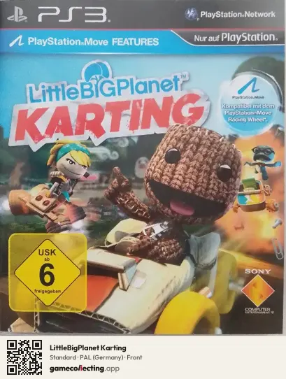 LittleBigPlanet Karting PlayStation 3, Germany box front