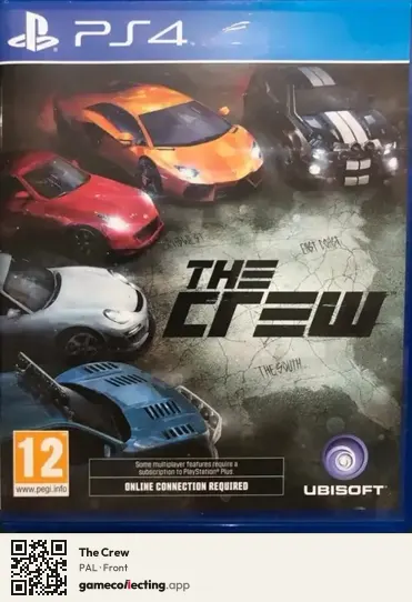 The Crew PlayStation 4, PAL box front