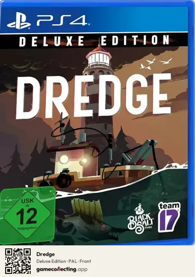 Dredge PlayStation 4, PAL box front