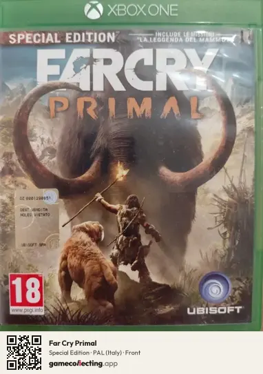 Far Cry Primal Xbox One, Italy box front