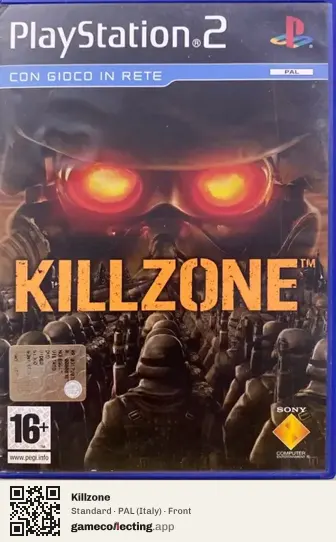 Killzone PlayStation 2, Italy box front