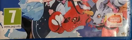 Digimon World: Next Order, the PEGI square on its front