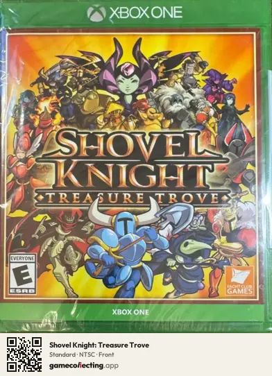Shovel Knight: Treasure Trove Xbox One, NTSC box front