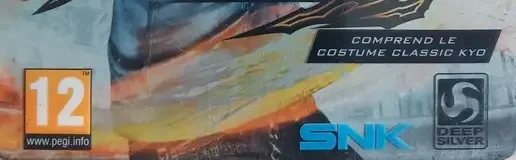 The King of Fighters XIV, the PEGI square on its front