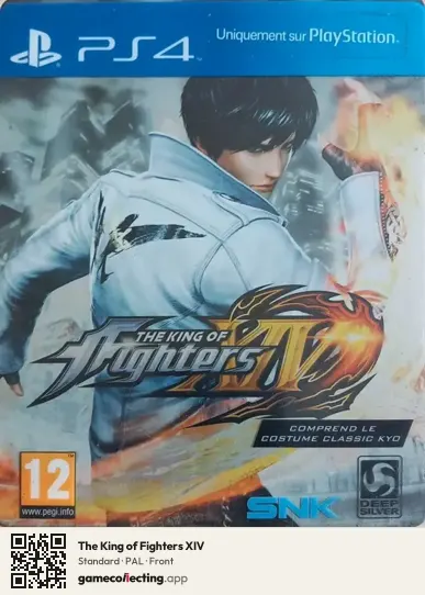 The King of Fighters XIV PlayStation 4, PAL box front