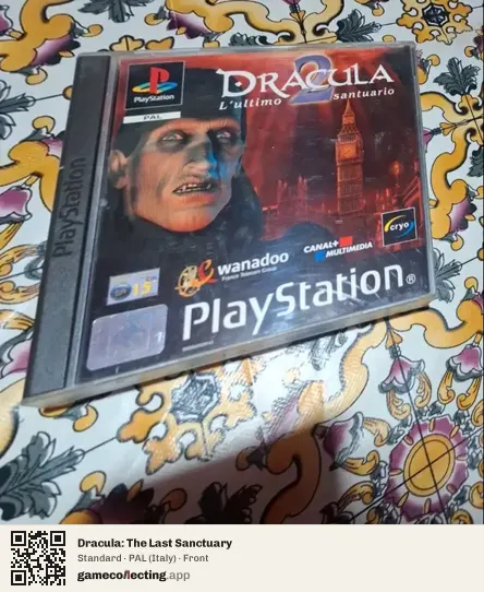 Dracula: The Last Sanctuary PlayStation, Italy box front