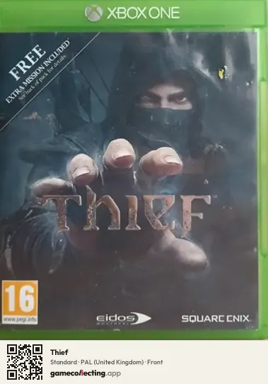 Thief Xbox One, United Kingdom box front