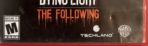 Dying Light, the ESRB box on its front