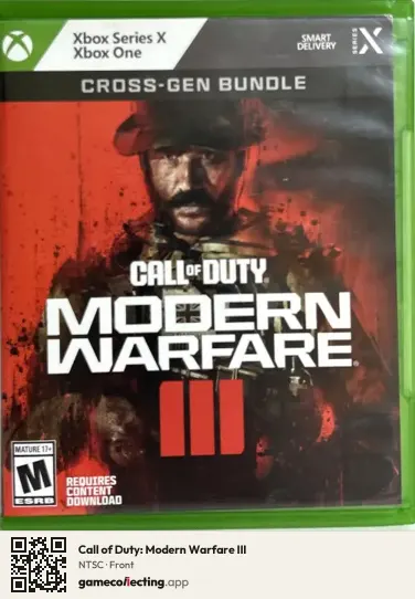 Call of Duty: Modern Warfare III Xbox Series X, NTSC box front