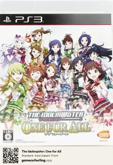 The Idolm@ster: One for All PlayStation 3, Japan box front