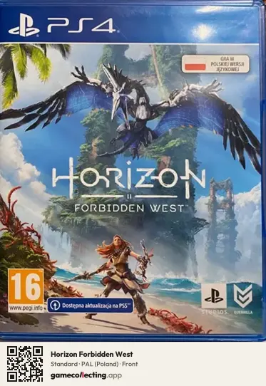 Horizon Forbidden West PlayStation 4, Poland box front
