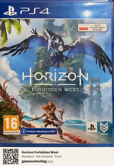 Horizon Forbidden West PlayStation 4, Poland box front