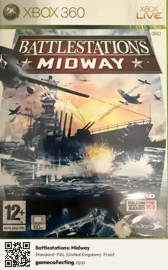 Battlestations: Midway Xbox 360, United Kingdom box front