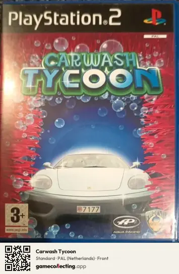 Carwash Tycoon PlayStation 2, Netherlands box front