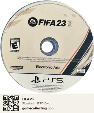 FIFA 23 PlayStation 5, NTSC disc