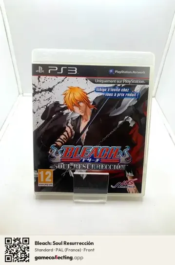Bleach: Soul Resurrección PlayStation 3, France box front