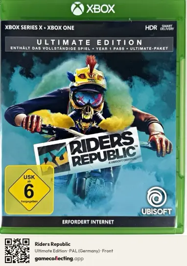 Riders Republic Xbox Series X, Germany box front