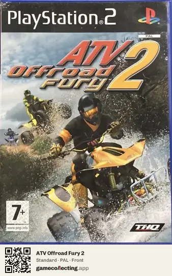 ATV Offroad Fury 2 PlayStation 2, PAL box front