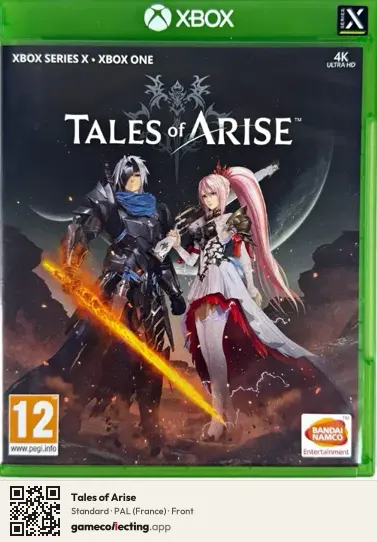 Tales of Arise Xbox Series X, France box front