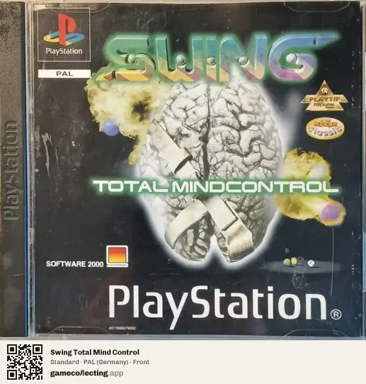 Swing Total Mind Control PlayStation, Germany box front