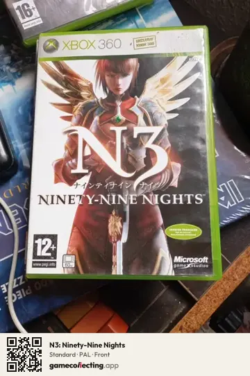 N3: Ninety-Nine Nights Xbox 360, PAL box front