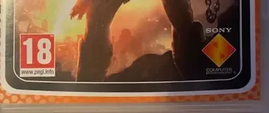 God of War: Ghost of Sparta, the PEGI square on its front