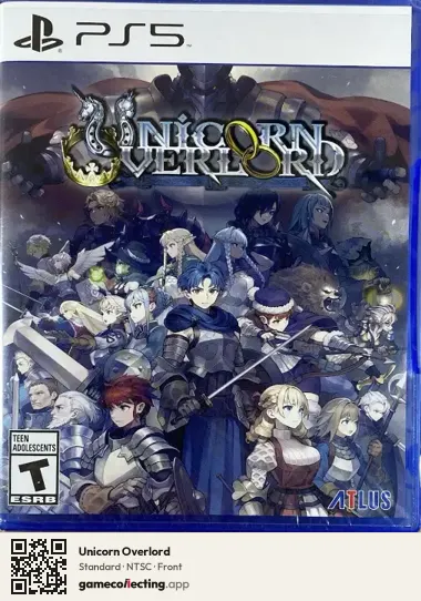Unicorn Overlord PlayStation 5, NTSC box front
