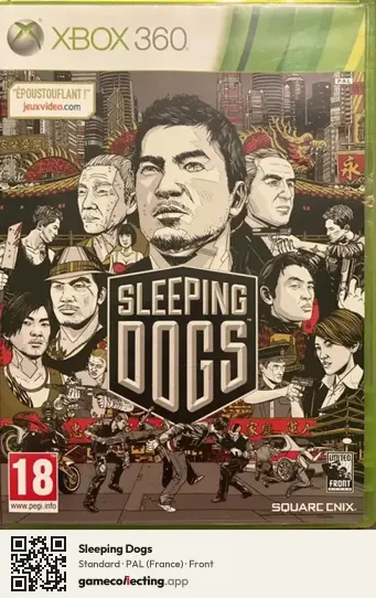 Sleeping Dogs Xbox 360, France box front
