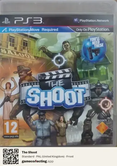 The Shoot PlayStation 3, United Kingdom box front