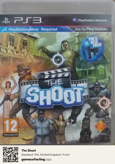 The Shoot PlayStation 3, United Kingdom box front