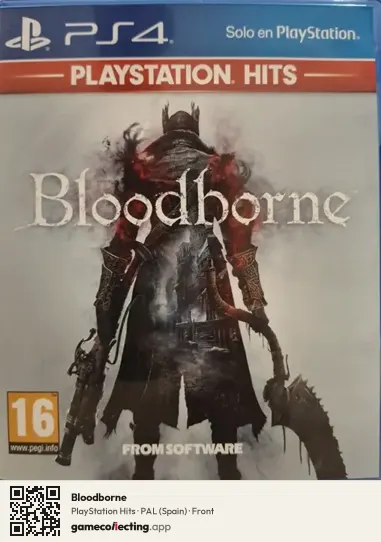 Bloodborne PlayStation 4, Spain box front