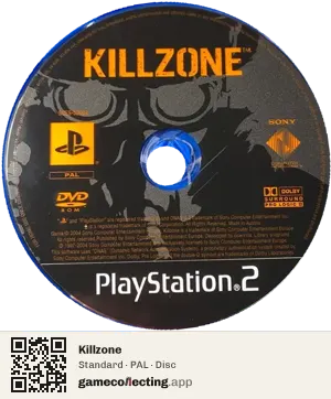 Killzone PlayStation 2, PAL disc
