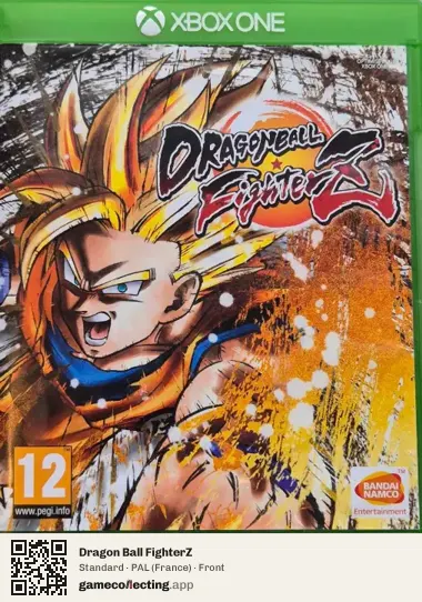Dragon Ball FighterZ Xbox One, France box front