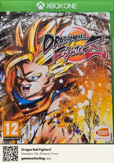 Dragon Ball FighterZ Xbox One, France box front