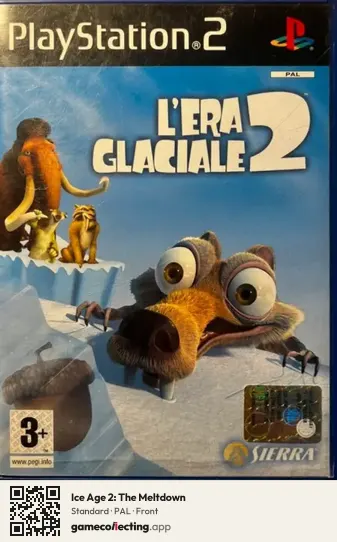 Ice Age 2: The Meltdown PlayStation 2, PAL box front