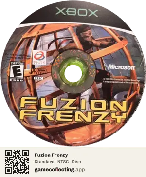 Fuzion Frenzy Xbox, NTSC disc