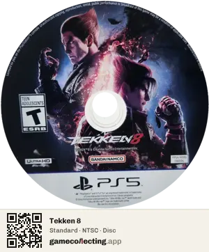 Tekken 8 PlayStation 5, NTSC disc