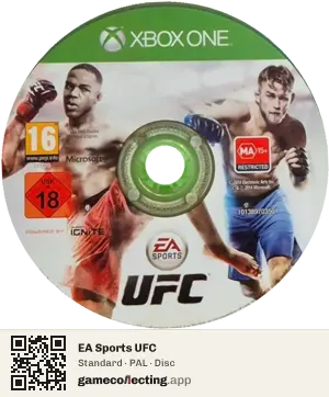 EA Sports UFC Xbox One, PAL disc