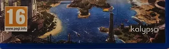 Tropico 6, the PEGI square on its front