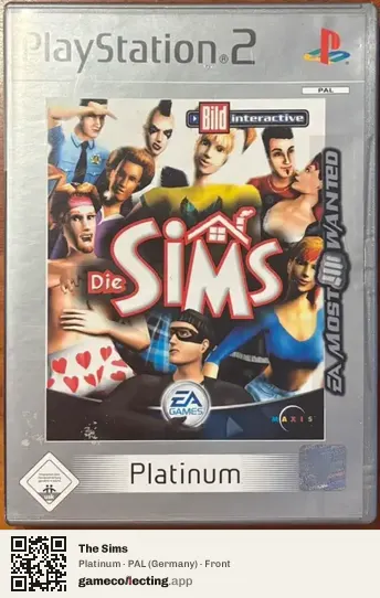 The Sims PlayStation 2, Germany box front
